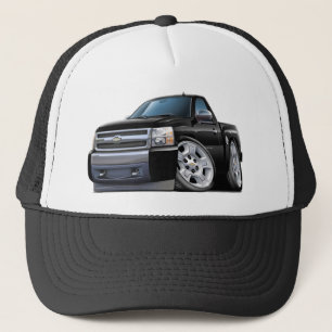 Chevy Silverado Black Truck Trucker Pet