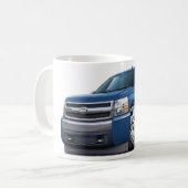 Chevy Silverado Blue Granite Truck Koffiemok (Voorkant links)