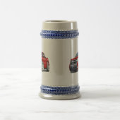 Chevy Silverado Dualcab Red Truck Bierpul (Center)