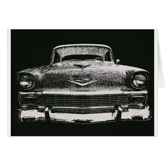 CHEVY SKETCH 1956 (Voorkant Horizontaal)