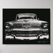 CHEVY SKETCH 1956 POSTER (Voorkant)