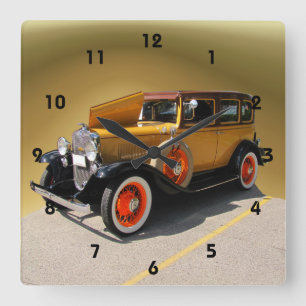 Chevy Special ~ Clock Vierkante Klok