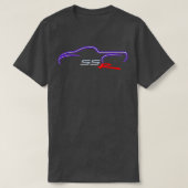 Chevy SSR Ultra Violet Silhouet T-shirt (Design voorkant)