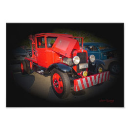 CHEVY TOW TRUCK 1932 FOTO AFDRUK