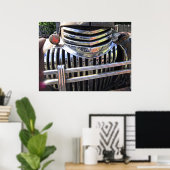 CHEVY TRUCK CHROME GRILL 1946 POSTER (Thuiskantoor)