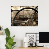 CHEVY TRUCK DASH 1946 POSTER (Thuiskantoor)