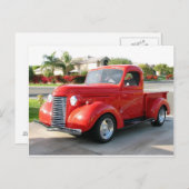 Chevy Truck in 1940 Briefkaart (Voorkant / Achterkant)