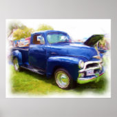 Chevy Truck in 1949 Poster (Voorkant)