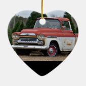 Chevy Truck Keramisch Ornament (Achterkant)