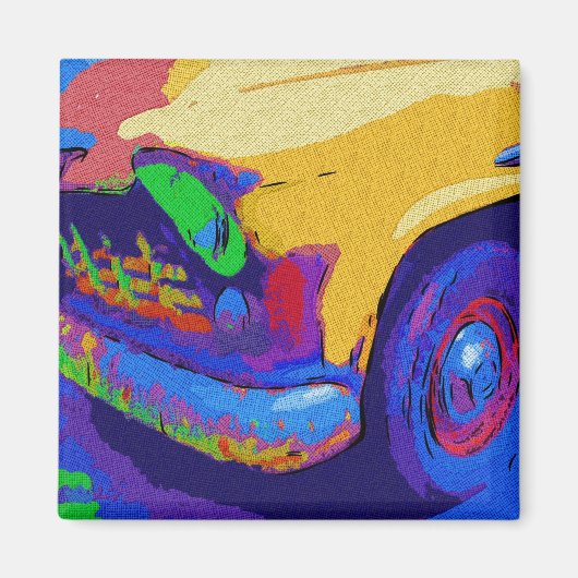 chevy truck magneet (Voorkant)