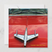 Chevy-uitnodiging 1955 kaart (Voorkant)