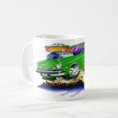 Chevy Vega Green Car Koffiemok (Voorkant links)