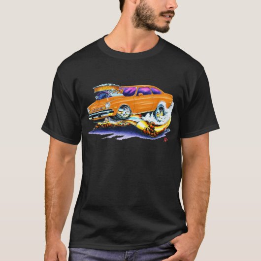 Chevy Vega Oranje auto T-shirt (Voorkant)