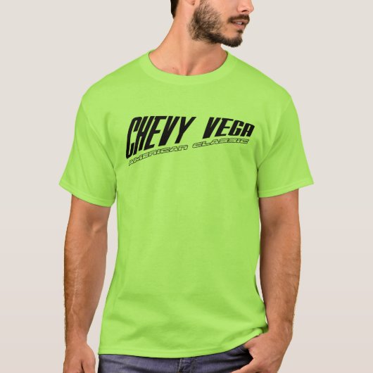 Chevy Vega - Slanted Design American Classic T-shirt (Voorkant)