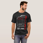 Chevy Vette C6 ZR1 T-shirt (Voorkant volledig)