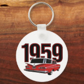 Chevy Wagon 1959 Sleutelhanger (Voorkant)