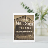 Chew Mail Pouch Tobacco Barn Briefkaart (Staand voorkant)