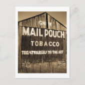 Chew Mail Pouch Tobacco Barn Briefkaart (Voorkant)