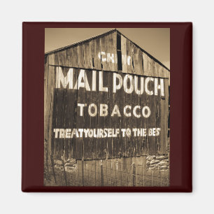 Chew Mail Pouch Tobacco Barn Magneet