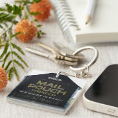 Chew Mail Pouch Tobacco Barn - Originele foto Sleutelhanger (Voorkant Rechts)