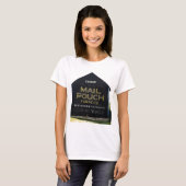Chew Mail Pouch Tobacco Barn Originele Foto T-shirt (Voorkant volledig)