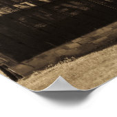 Chew Mail Pouch Tobacco Barn Sepia Poster (Hoek)