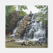 Chewacla State Park Auburn waterval foto magneet (Voorkant)