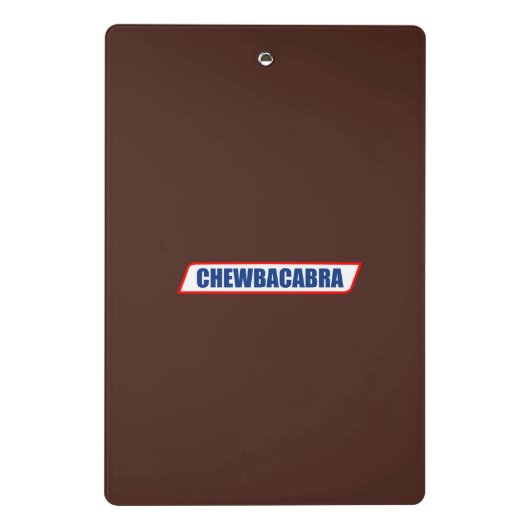 Chewbacabra Mini Clipboard Mini Klembord (Achterkant)
