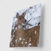 Chewy Wall Clock Vierkante Klok (Hoek)