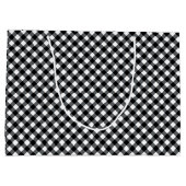 Chex 12-BLACK-WHITE-GIFT BAG L Groot Cadeauzakje (Achterkant)