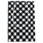 Chex 12-BLACK-WHITE-GIFT BAG m Medium Cadeauzakje (Voorkant)