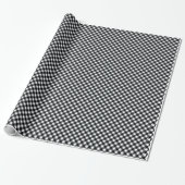 CHEX 12 ZWARTE-WITTE-VERSCHIJNSELPAPIER CADEAUPAPIER (Uitgerold)