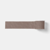 CHEX 13 DARK BROWN-RIBBON SPOOL GROSGRAIN LINT (Voorkant)