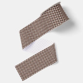 CHEX 13 DARK BROWN-RIBBON SPOOL GROSGRAIN LINT (Achterkant)
