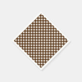 CHEX 14-BROWN-PAPIERNAPKINS SERVETTEN (Hoek)