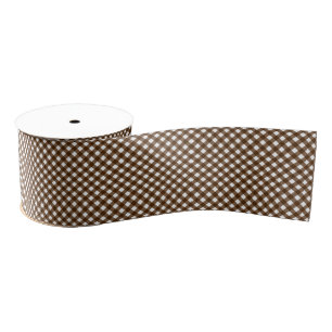 CHEX 14 BROWN-RIBBON SPOOL GROSGRAIN LINT