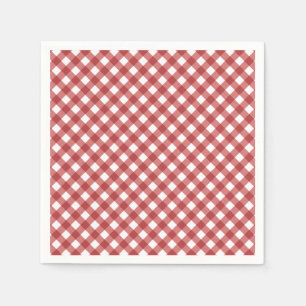 CHEX 17-LAND RED-PAPER NAPKINS SERVETTEN