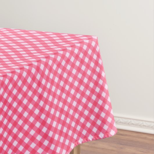 CHEX 1-PINK-KATOENTABLETTE 60x104in Tafelkleed (Voorbeeld)
