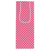 Chex 1-PINK-WIJN FLACONBAG Wijn Cadeautas (Voorkant)