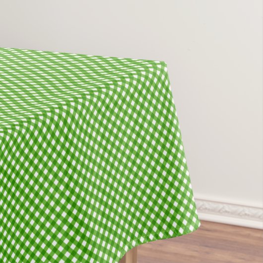 CHEX 2-GROENE-KATOENTABLETTE 52x70inch Tafelkleed (Voorbeeld)