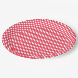 CHEX 7-WATERMELON RED-PAPER-BORDEN PAPIEREN BORDJE