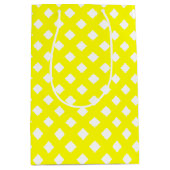 Chex 8-YELLOW-GIFT BAG m Medium Cadeauzakje (Voorkant)