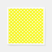 CHEX 8-YELLOW-PAPIERNAPKINS SERVETTEN (Voorkant)