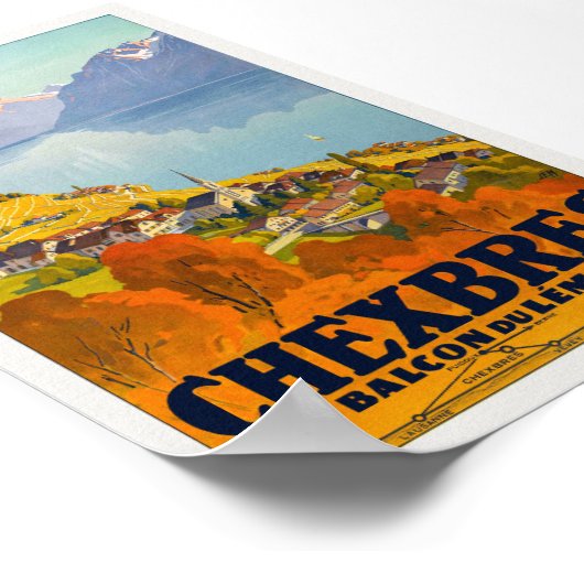 Chexbres Vintage Poster 1923 (Hoek)