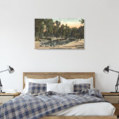 Cheyenne Canyon, Colorado - Uitzicht Stratton Park Canvas Afdruk (Insitu (Slaapkamer))