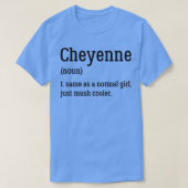 Cheyenne Definitie van Cheyenne T-shirt (Design voorkant)
