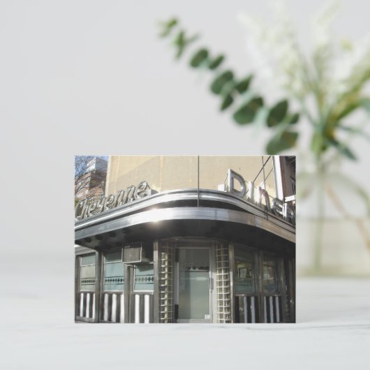Cheyenne Diner Briefkaart (Staand voorkant)