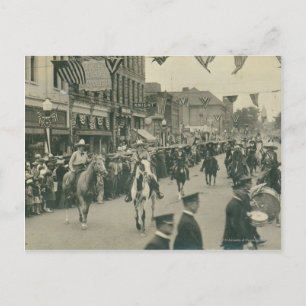 Cheyenne Frontier Days parade. Briefkaart