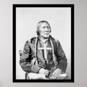 Cheyenne Indian Little Robe 1870 Poster (Voorkant)