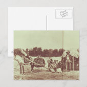 Cheyenne Indians on the Move, 1878 (foto) Briefkaart (Voorkant / Achterkant)